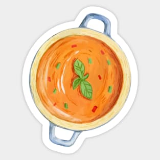 Soup Watercolor Sticker